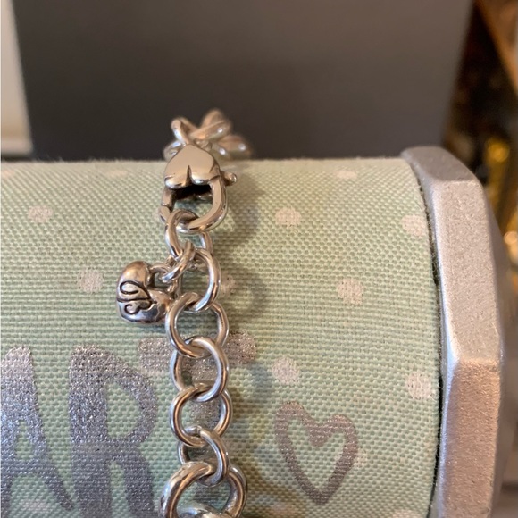 BRIGHTON Cable Chunky Heavy Silver Bracelet - Picture 2 of 8